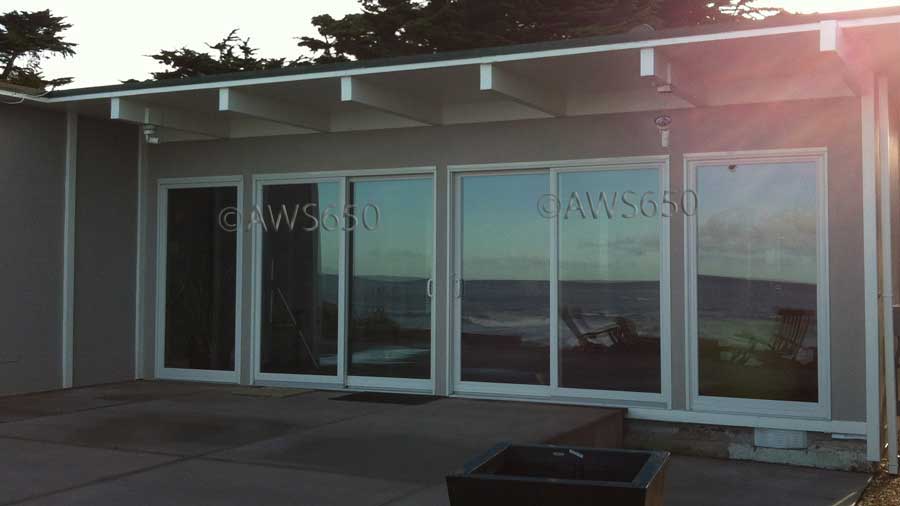 Moss Beach Andersen Patio doors on ocean