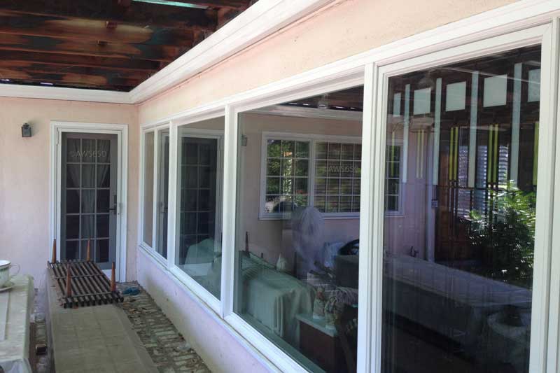 Andersen Vinyl clad Casement window wall